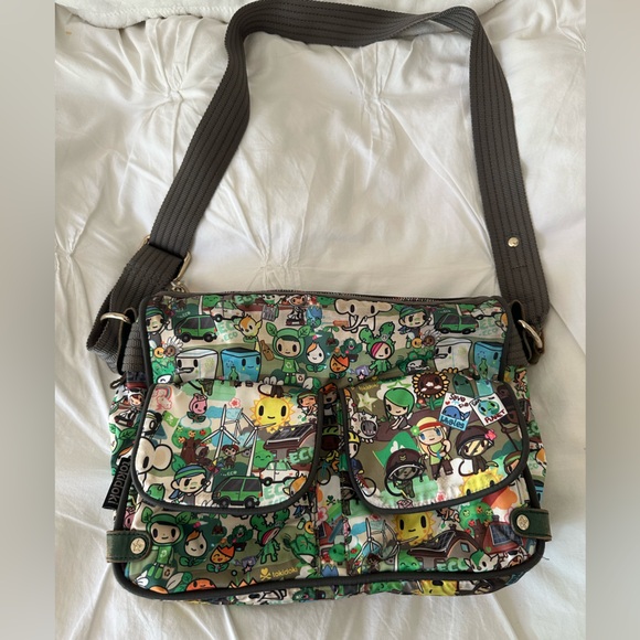 tokidoki Handbags - Tokidoki Eco Graziosa Mondo Messenger Bag 🌎♻️